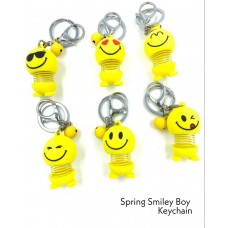 OkaeYa Spring Smiley Boy Keychain